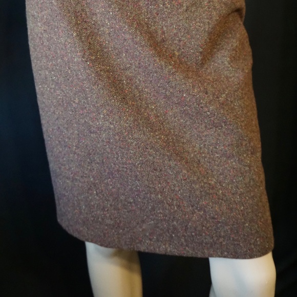 Just In Time - Wool Skirt - Size S - Brown - Picture 1 of 4